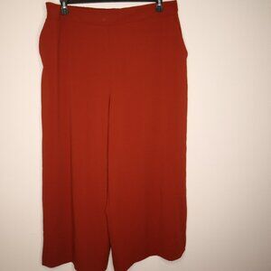 Nine West Wide Leg Crop Pants, XXL